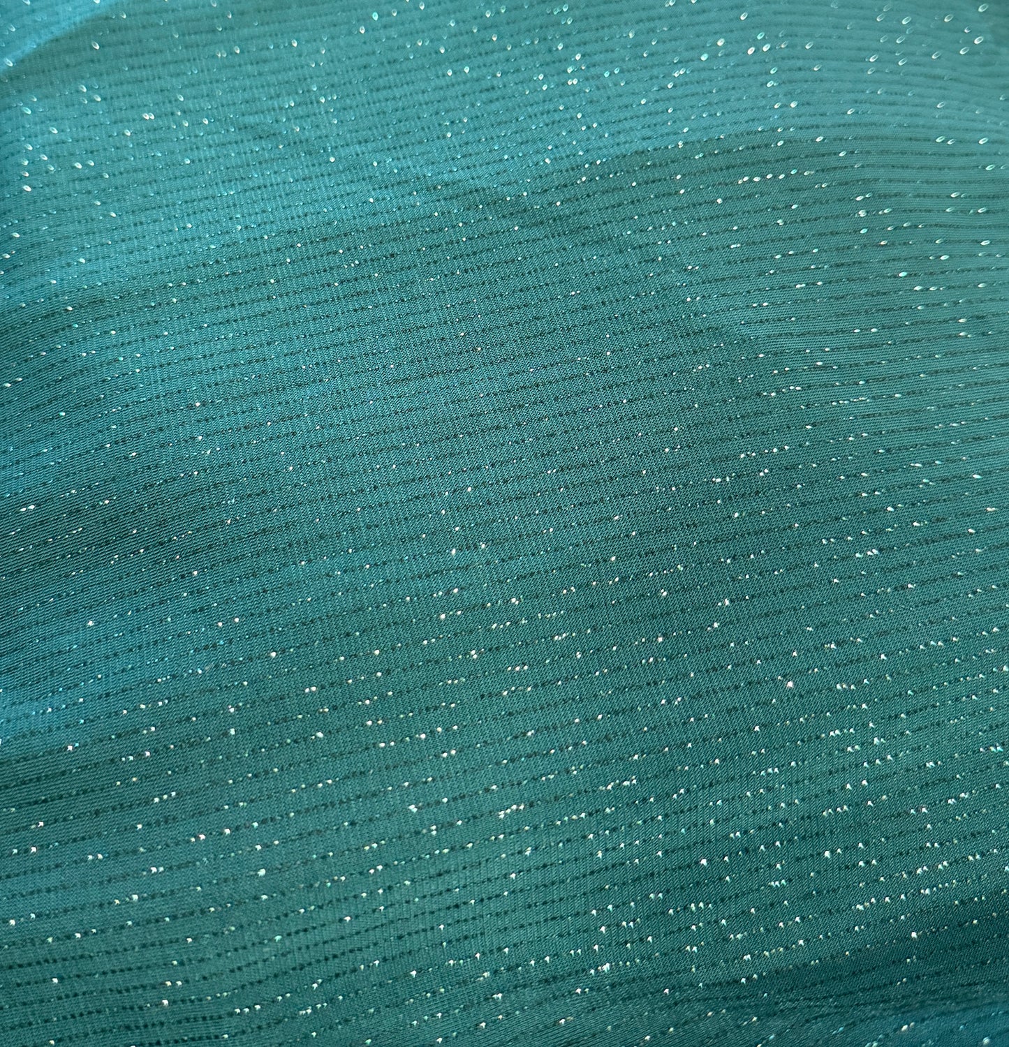 Long Sleeve Metallic Knit Dress