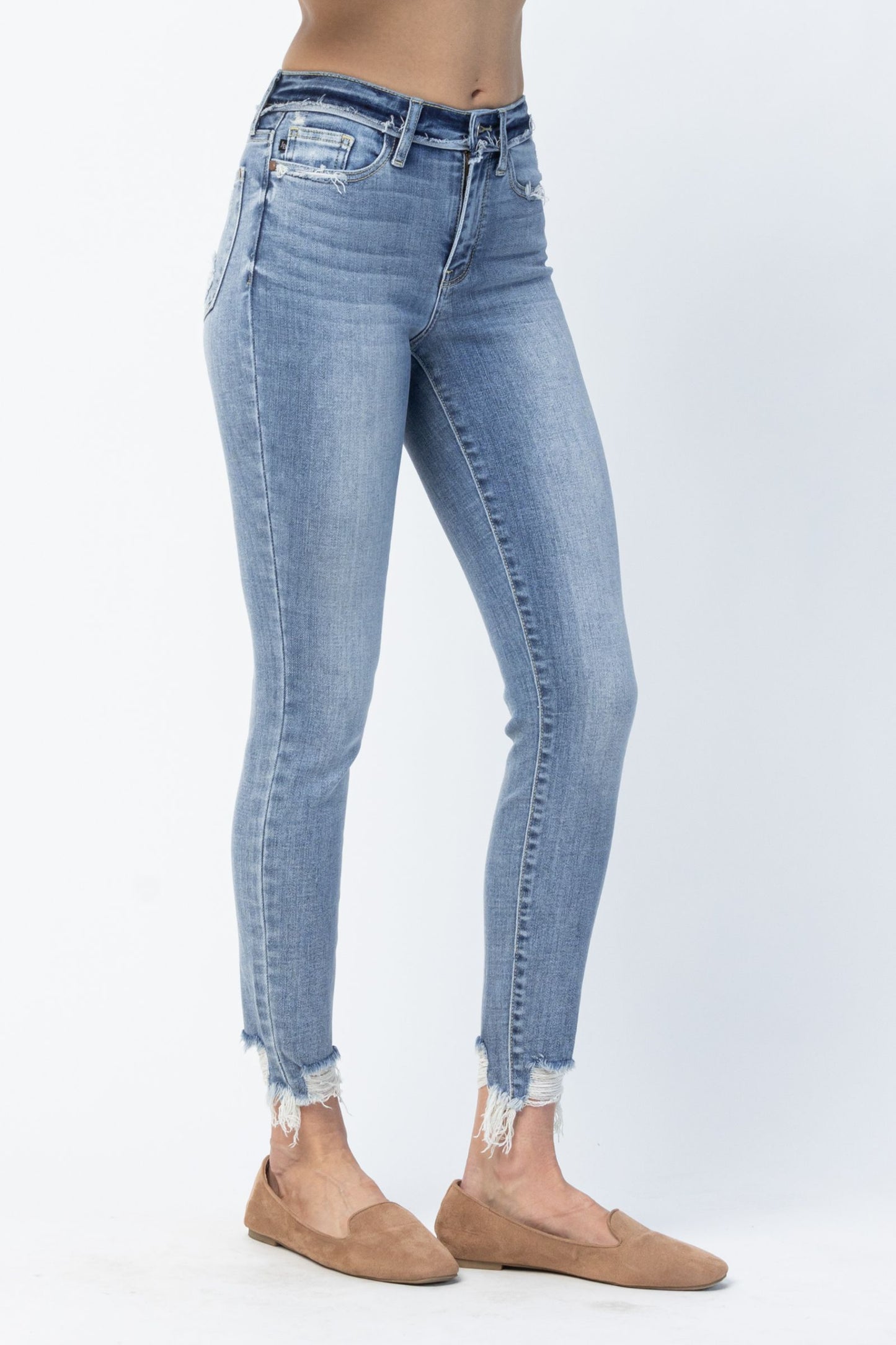 Mid Rise Skinny - Light Wash