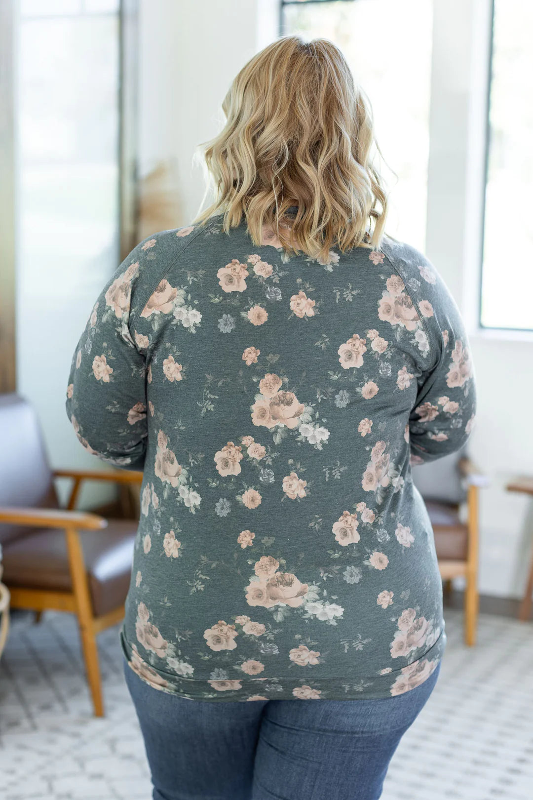 Kayla Floral Crew Neck