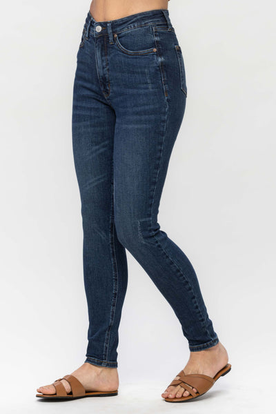 Dark Wash HW Skinny Jean