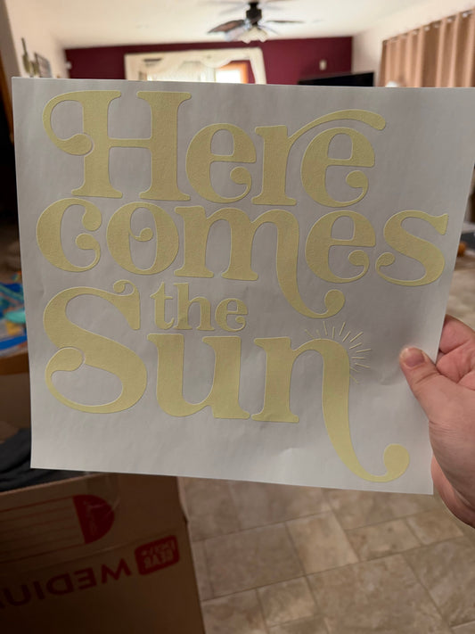 #12 Here Comes the Sun
