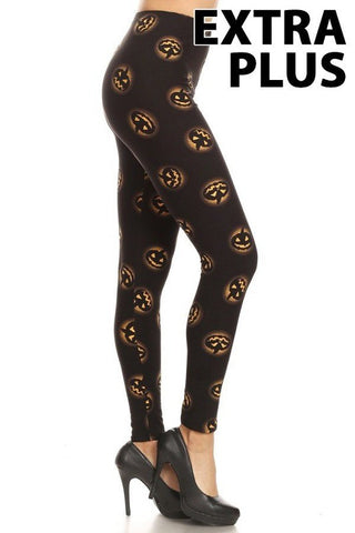 Jack-O-Lantern Leggings