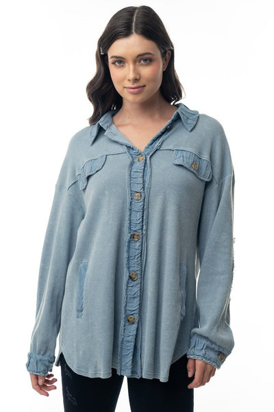 Thermal Wash Button Up Top