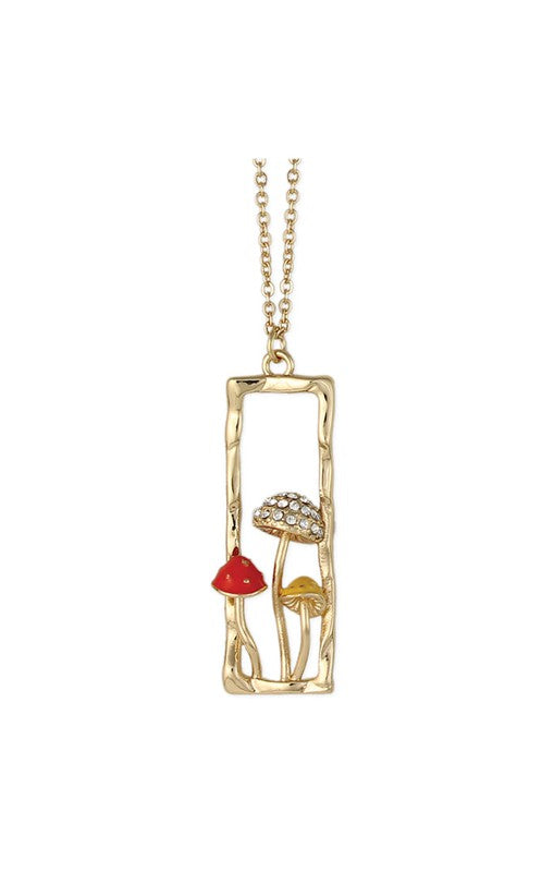 Mushroom Necklace