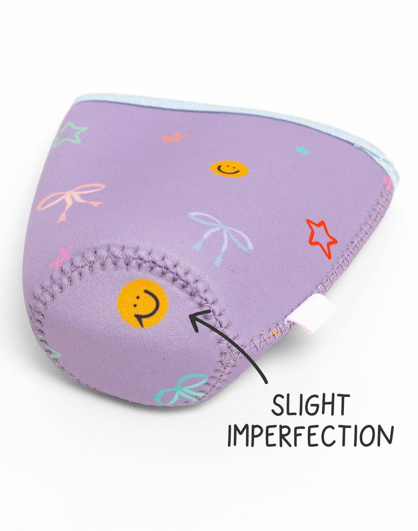 Imperfect Smiley Faces & Coquette Bows Drink Sleeve