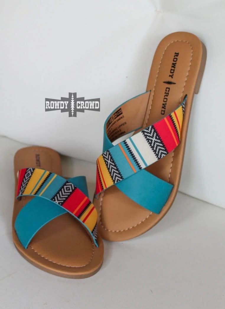 Sunset Serape Sandal