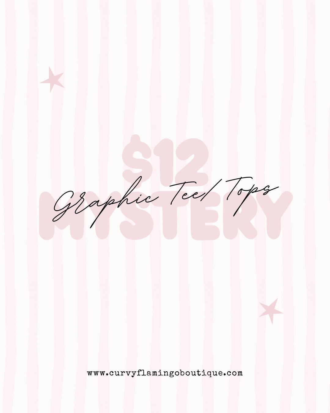 Mystery Graphic Tees/Tops