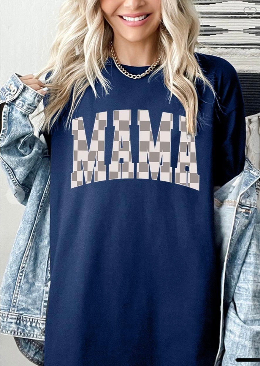 Checkered Mama Graphic