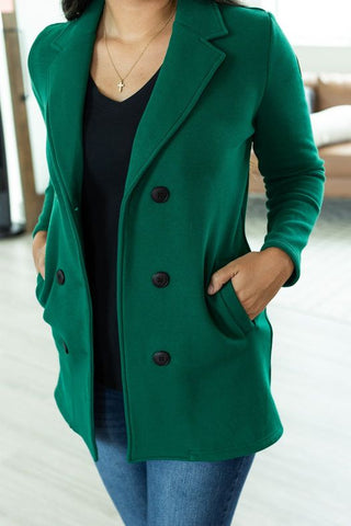 Scarlett Forest Green Jacket