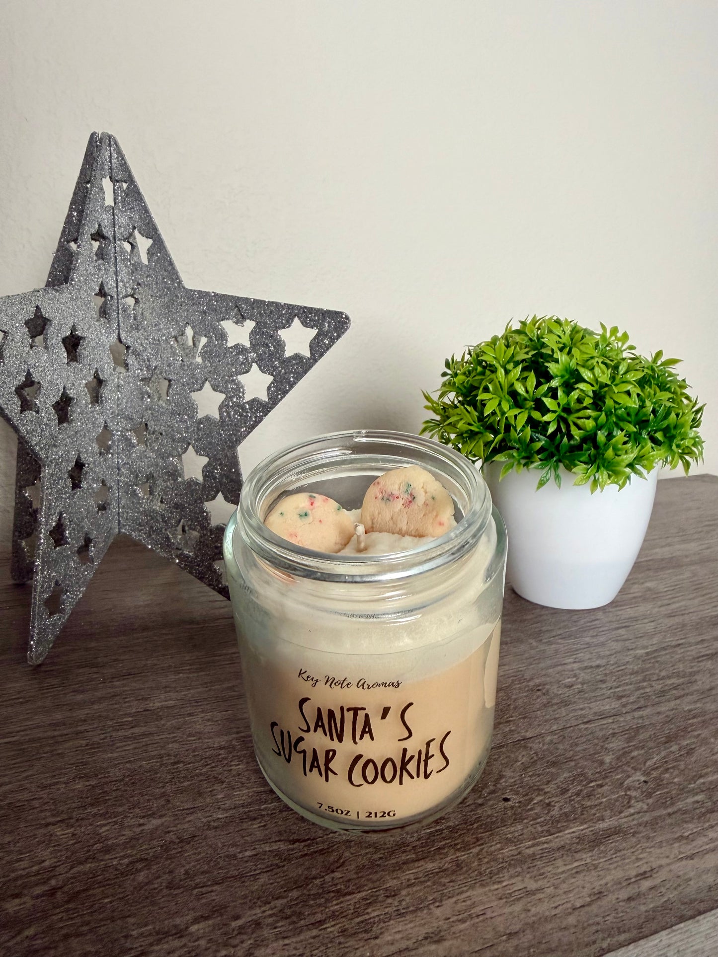 Santa’s Sugar Cookies Candle