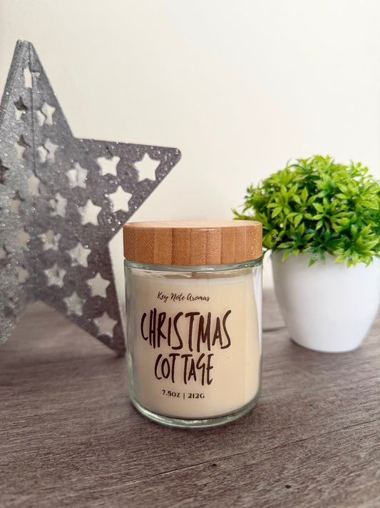Christmas Cottage Candle