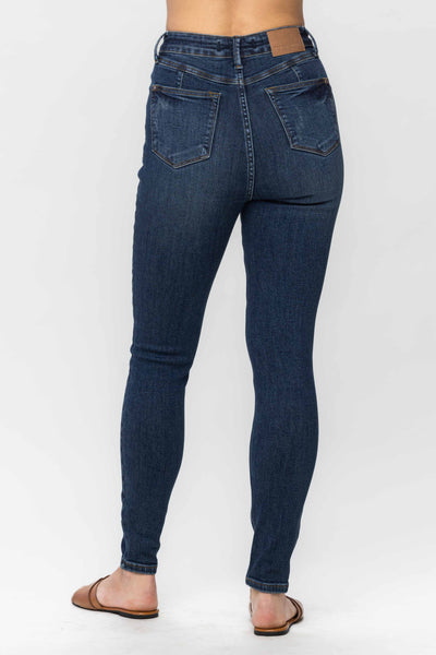 Dark Wash HW Skinny Jean