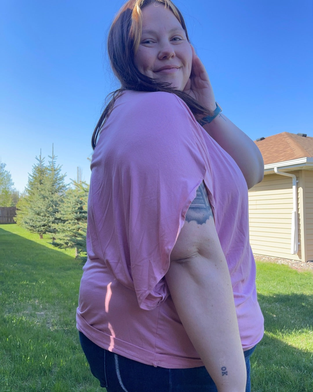 Darcy Dolman Tulip Sleeve Top