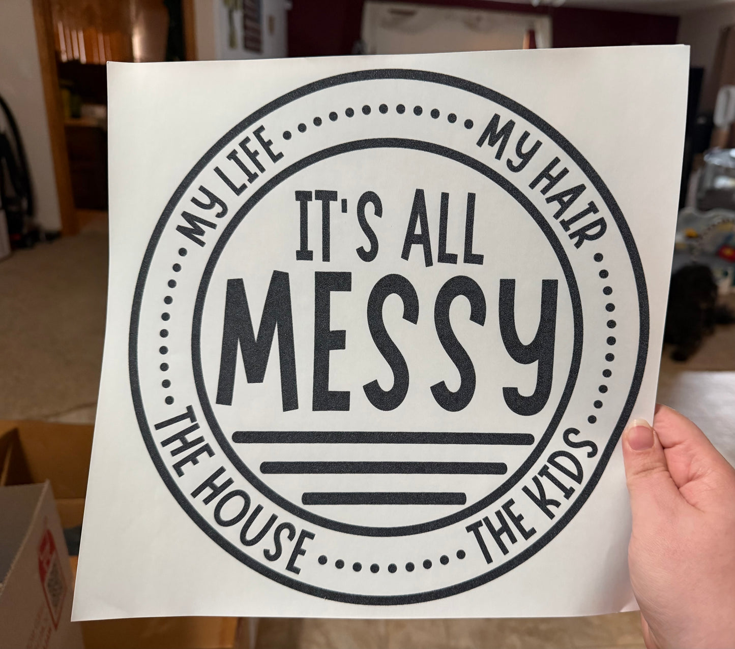 #25 It’s all messy