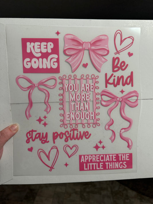 #3 Pink Motivational￼