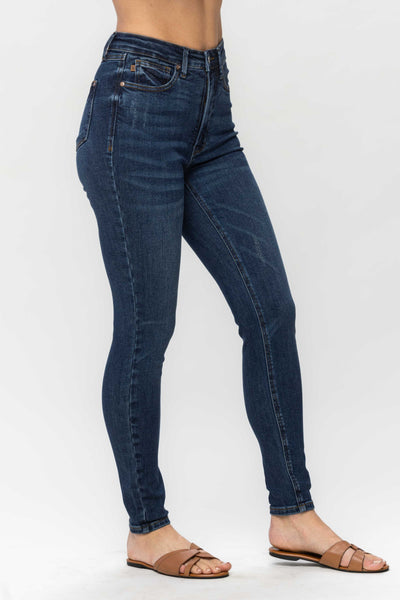 Dark Wash HW Skinny Jean