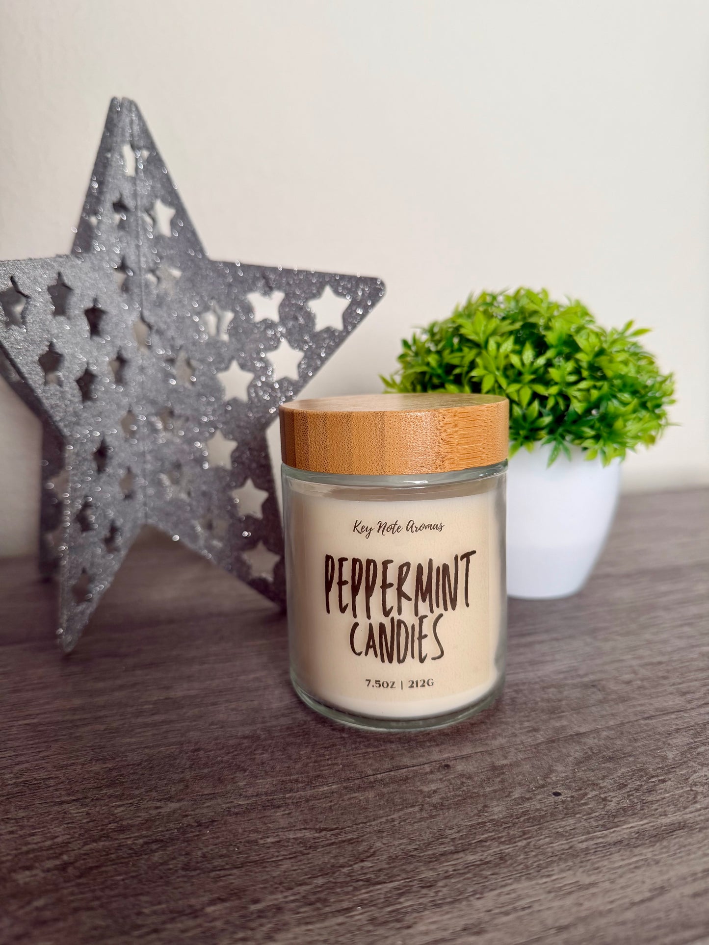 Peppermint Candies Candle
