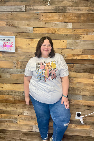 Bubble Letter Graphic Tee