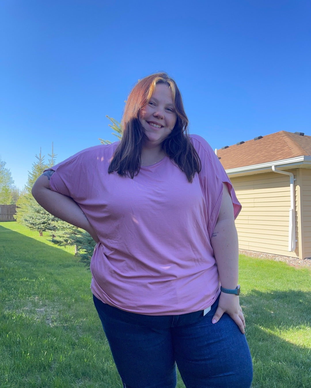 Darcy Dolman Tulip Sleeve Top