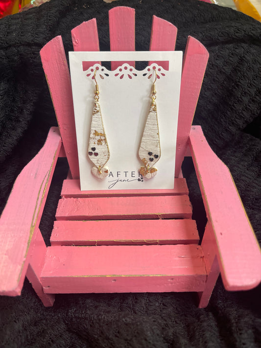 Burch Bark & Heart Dangles