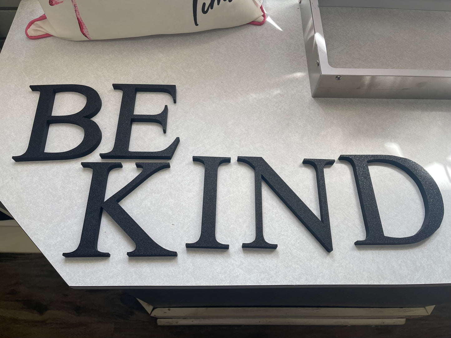 Custom 3D Printed Letters