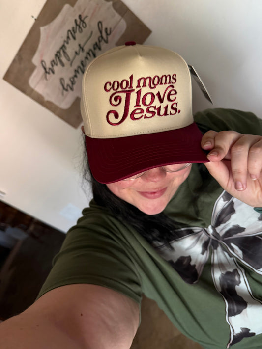 Cool Moms Love Jesus Tucker Hat