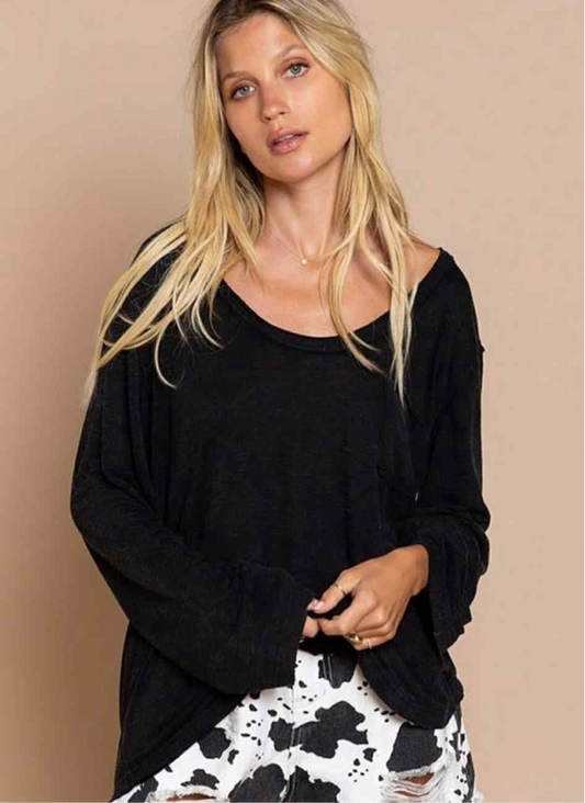 Midnight Knit Top
