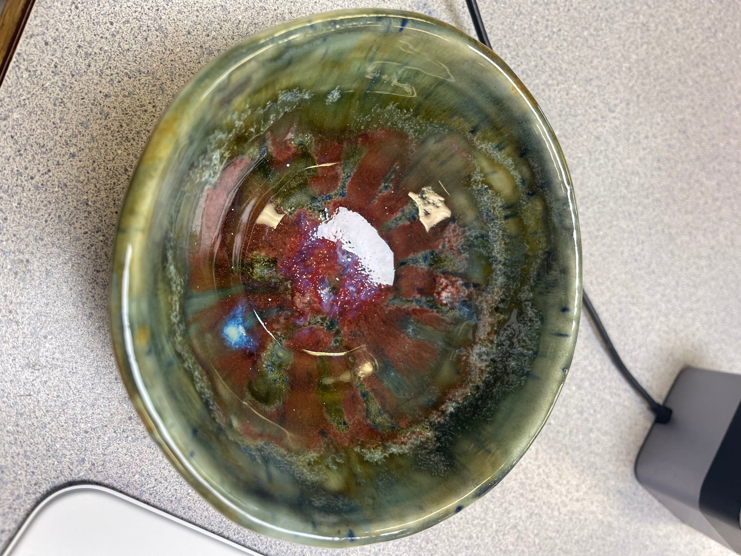 Stoneware Organic Bowl