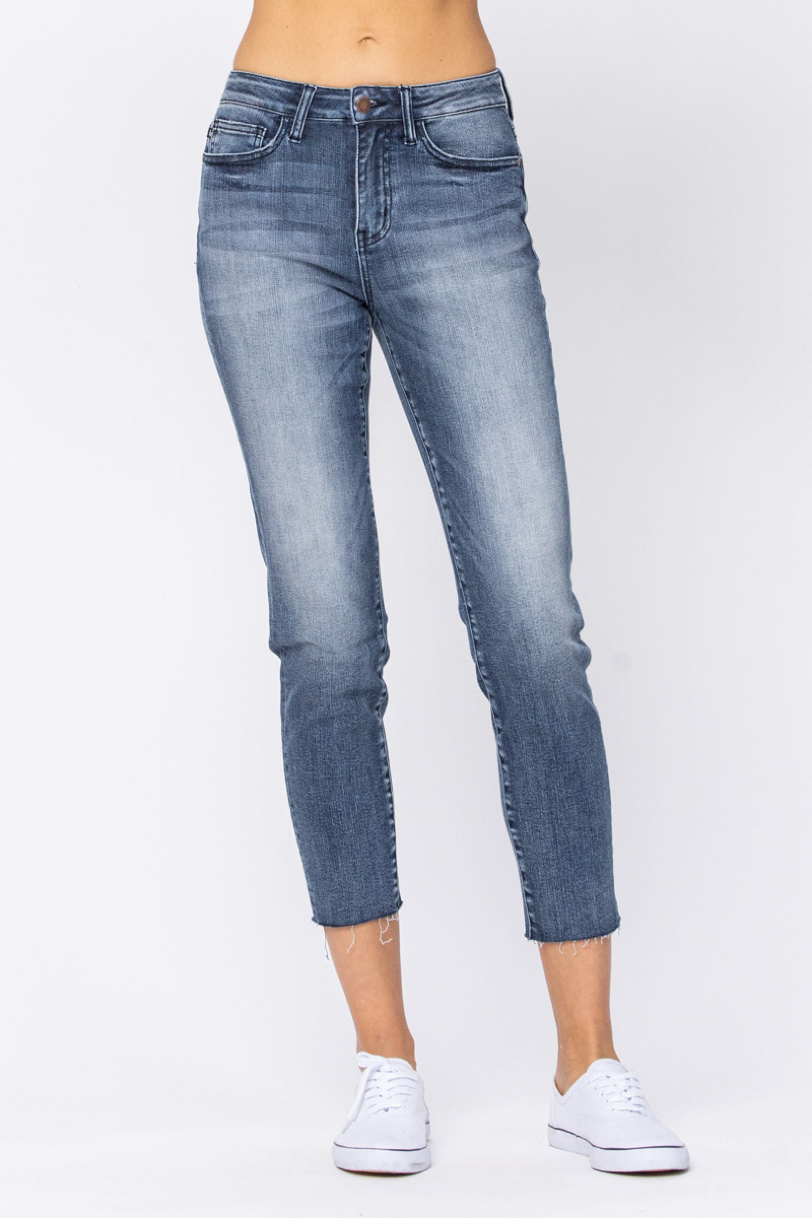 High Rise Jean Capri
