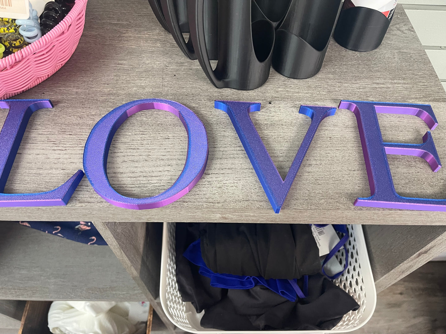 Custom 3D Printed Letters