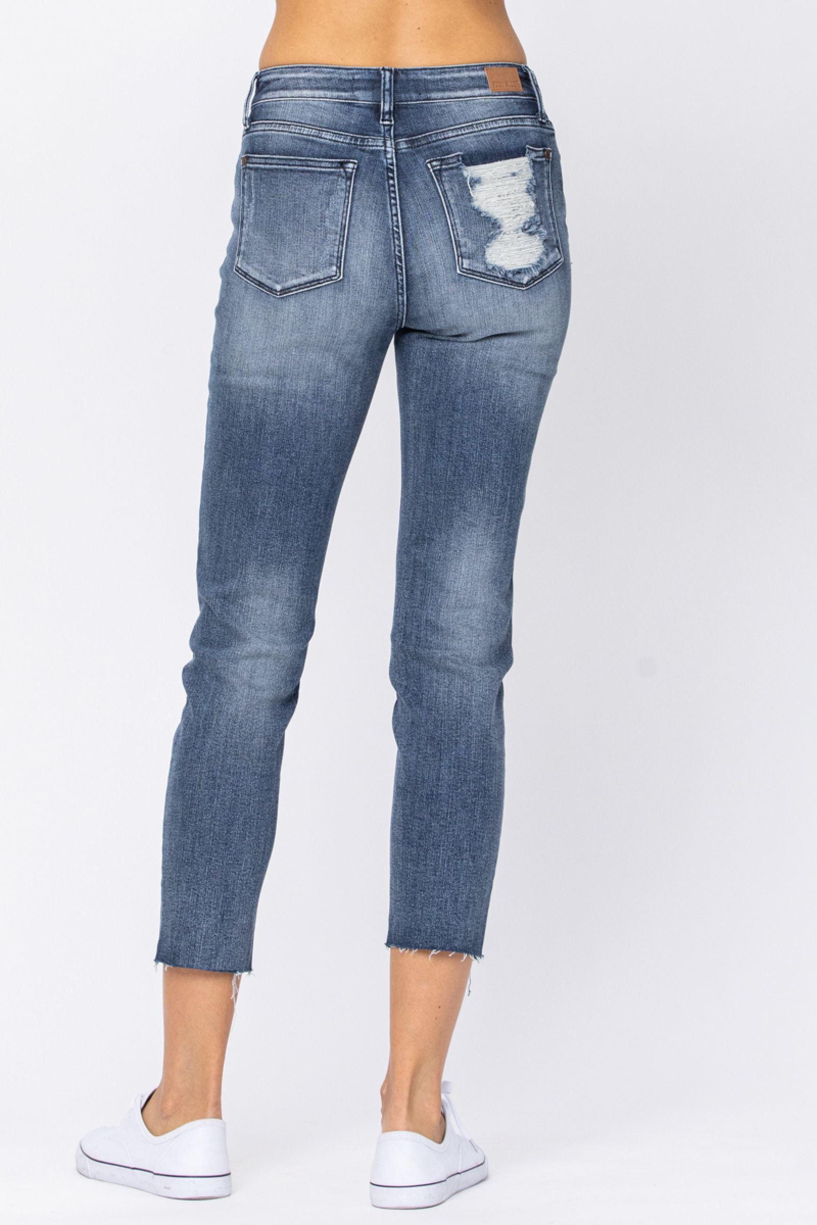 High Rise Jean Capri