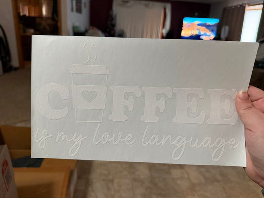 #9 Coffee is my love language
