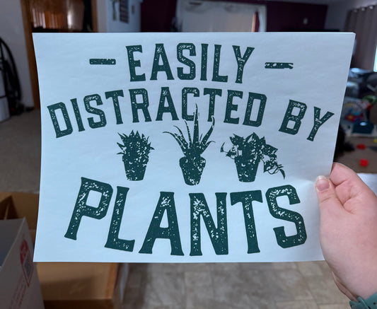 #22 Distracted by Plants