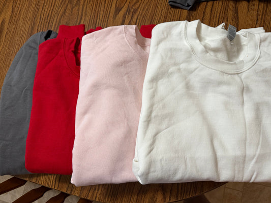 Crewneck Blanks