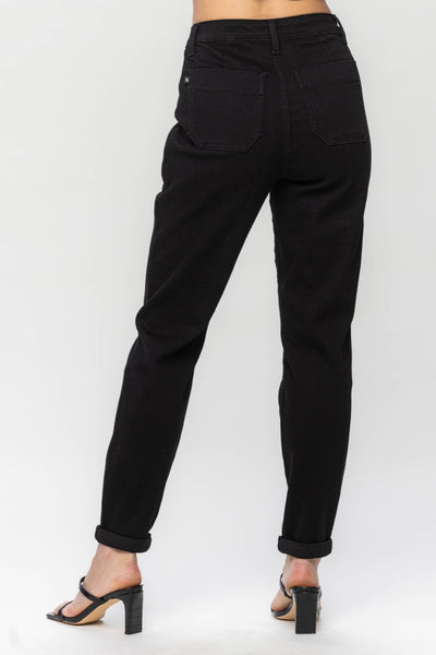 Judy Blue Joggers Black or Red
