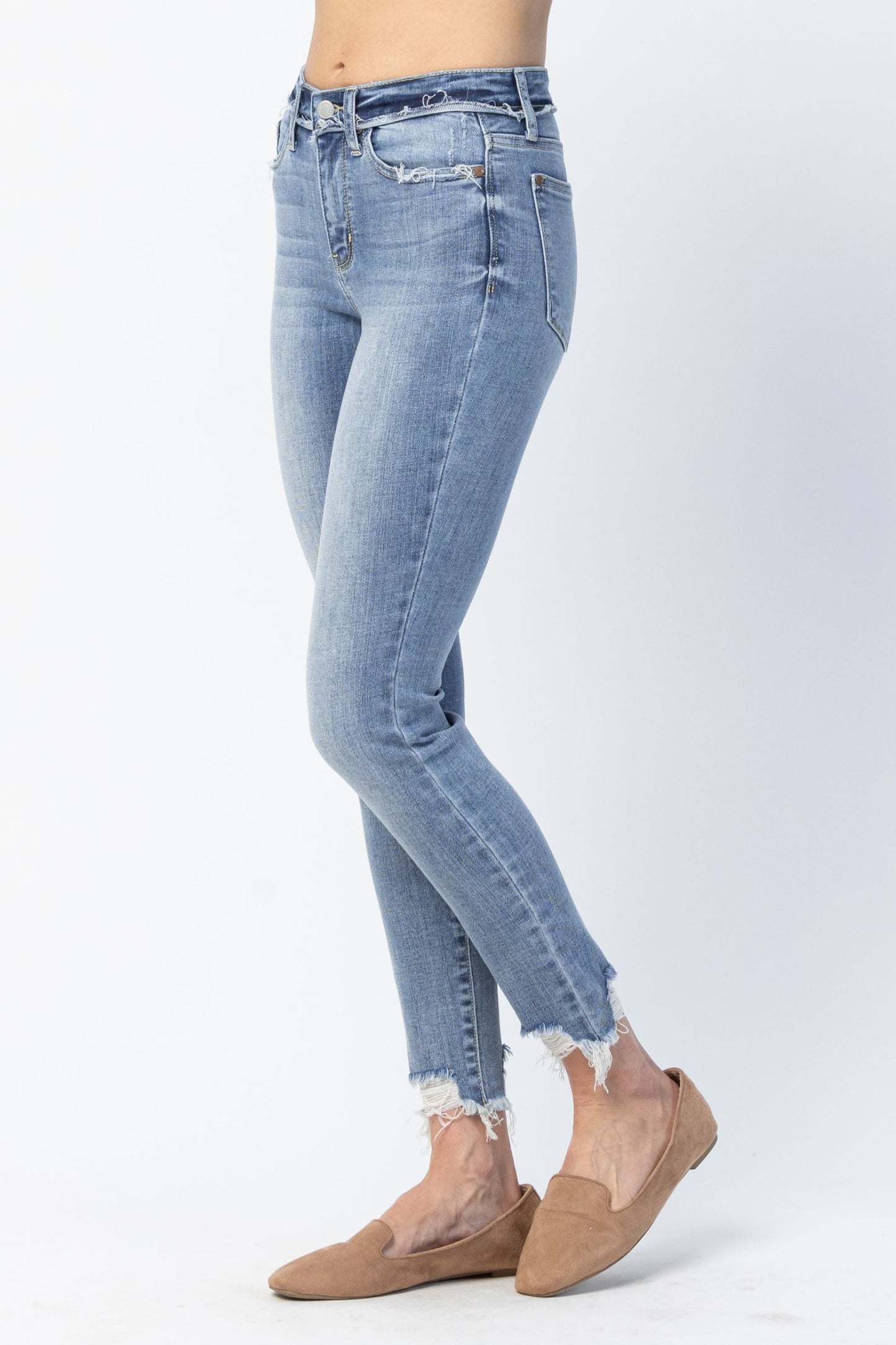 Mid Rise Skinny - Light Wash