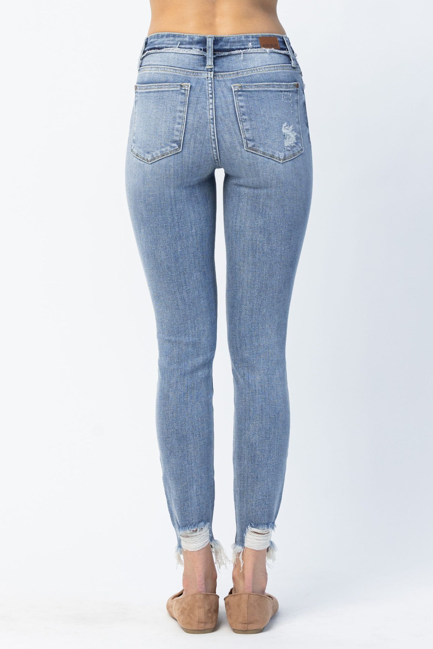 Mid Rise Skinny - Light Wash