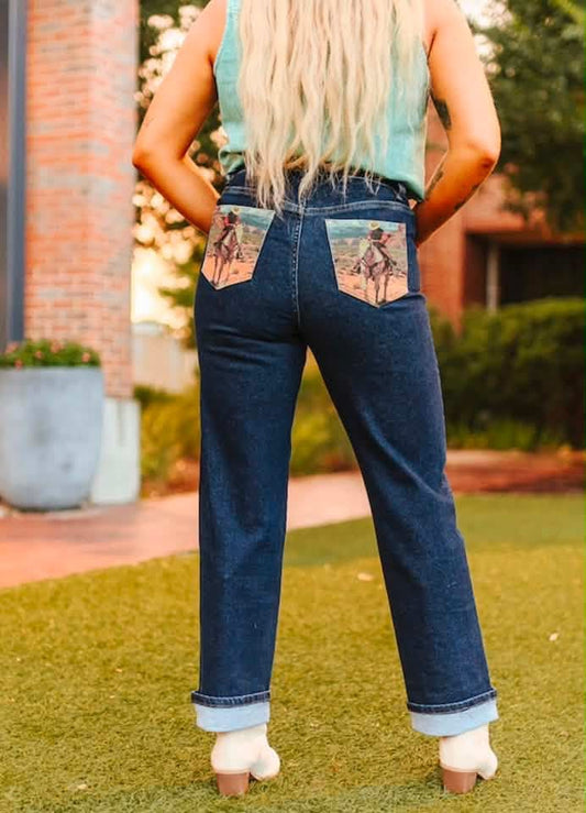 Painted Prairie Jeans