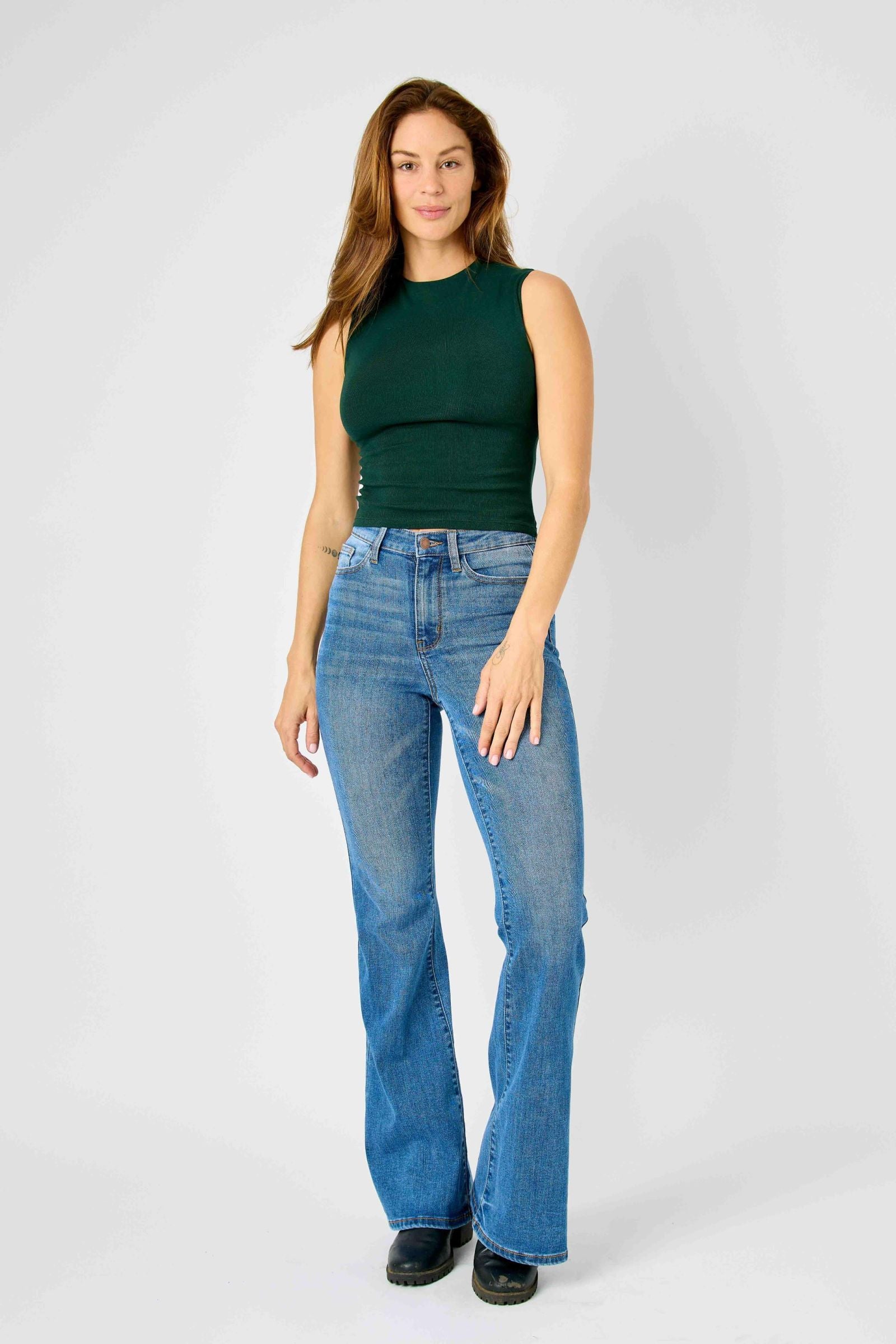 High Waist Classic Flare