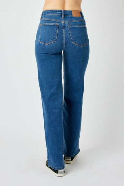 High Waisted Vintage Straight Jean