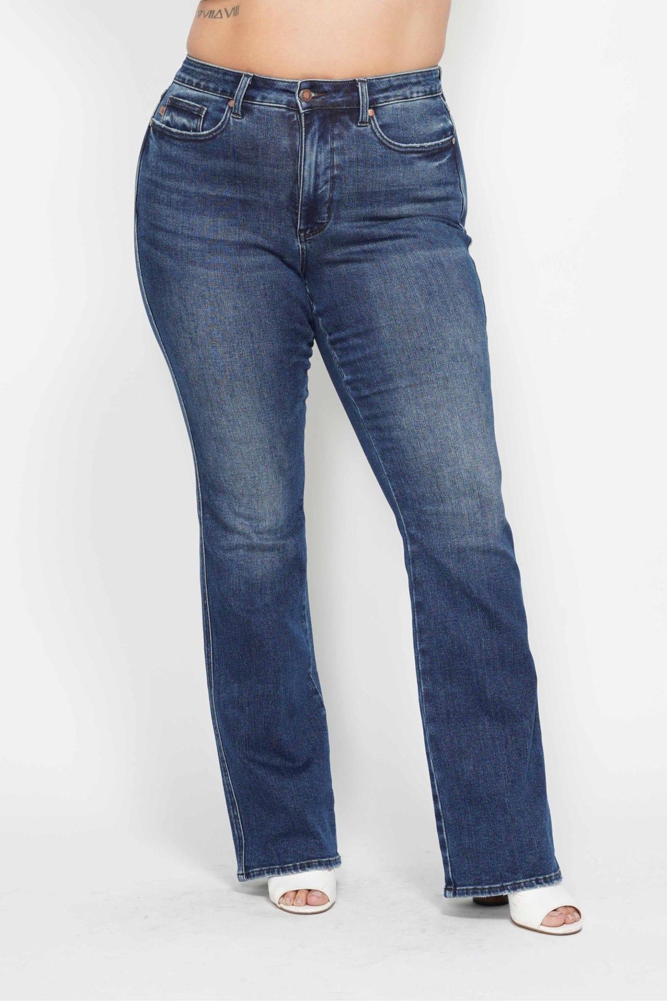 High Waist, Tummy Control Bootcut Jean