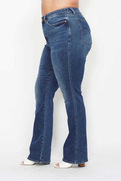 High Waist, Tummy Control Bootcut Jean