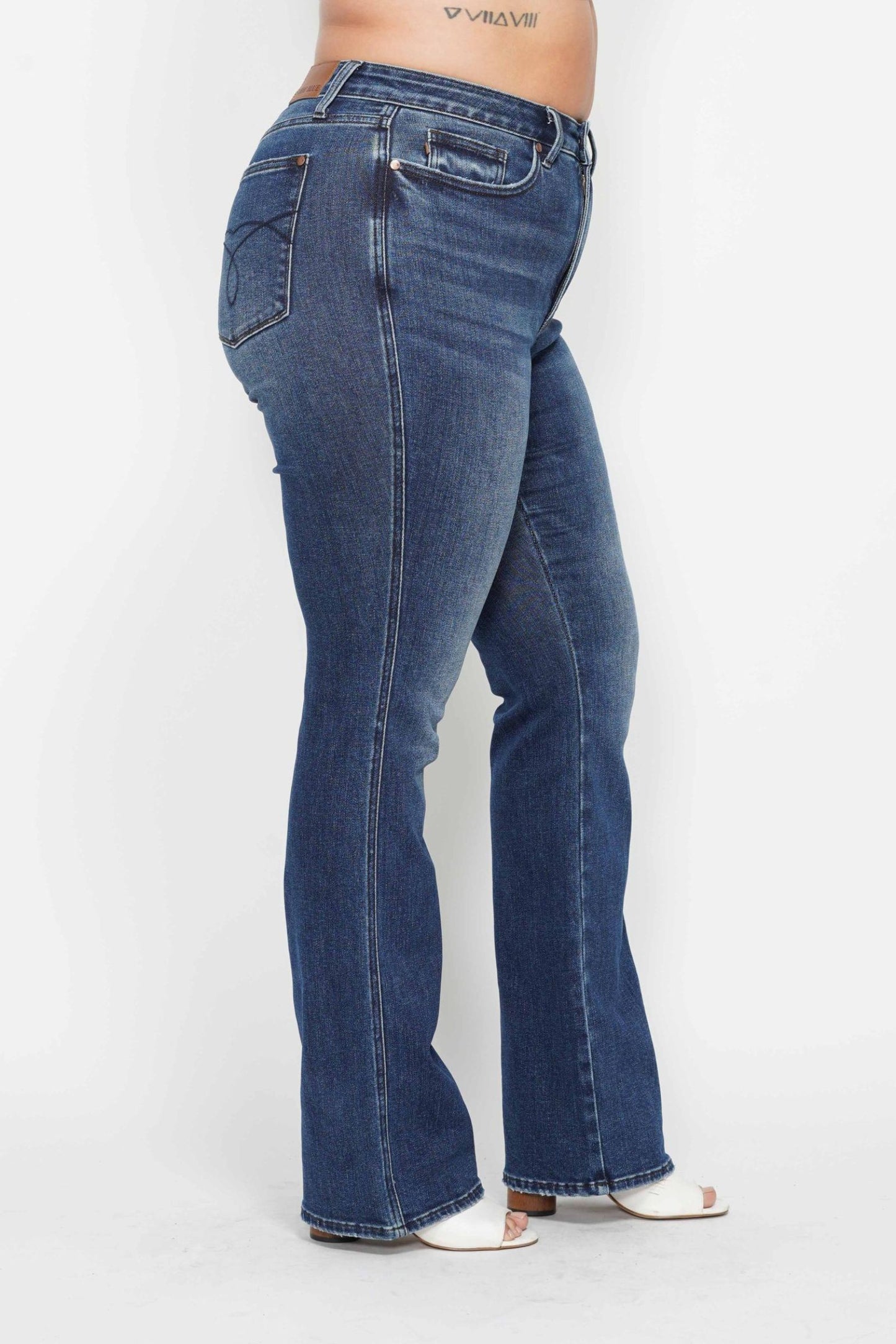 High Waist, Tummy Control Bootcut Jean