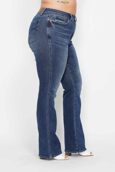 High Waist, Tummy Control Bootcut Jean