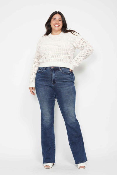 High Waist, Tummy Control Bootcut Jean