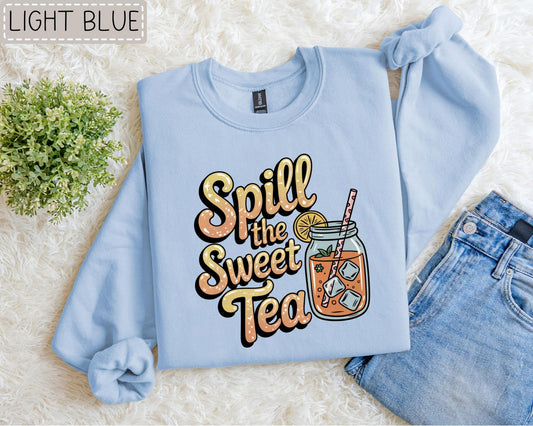 Spill the Sweet Tea Graphic Tee