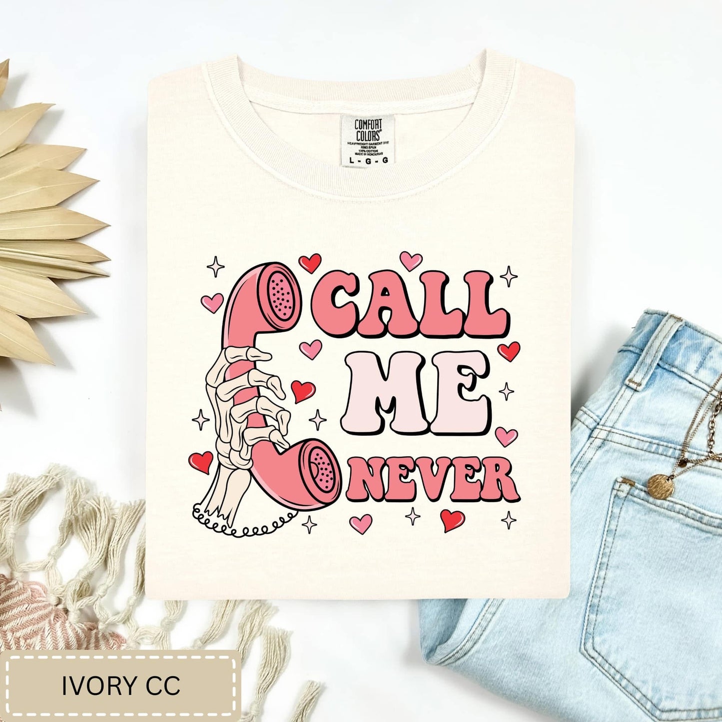 Call Me Never Graphic Tee