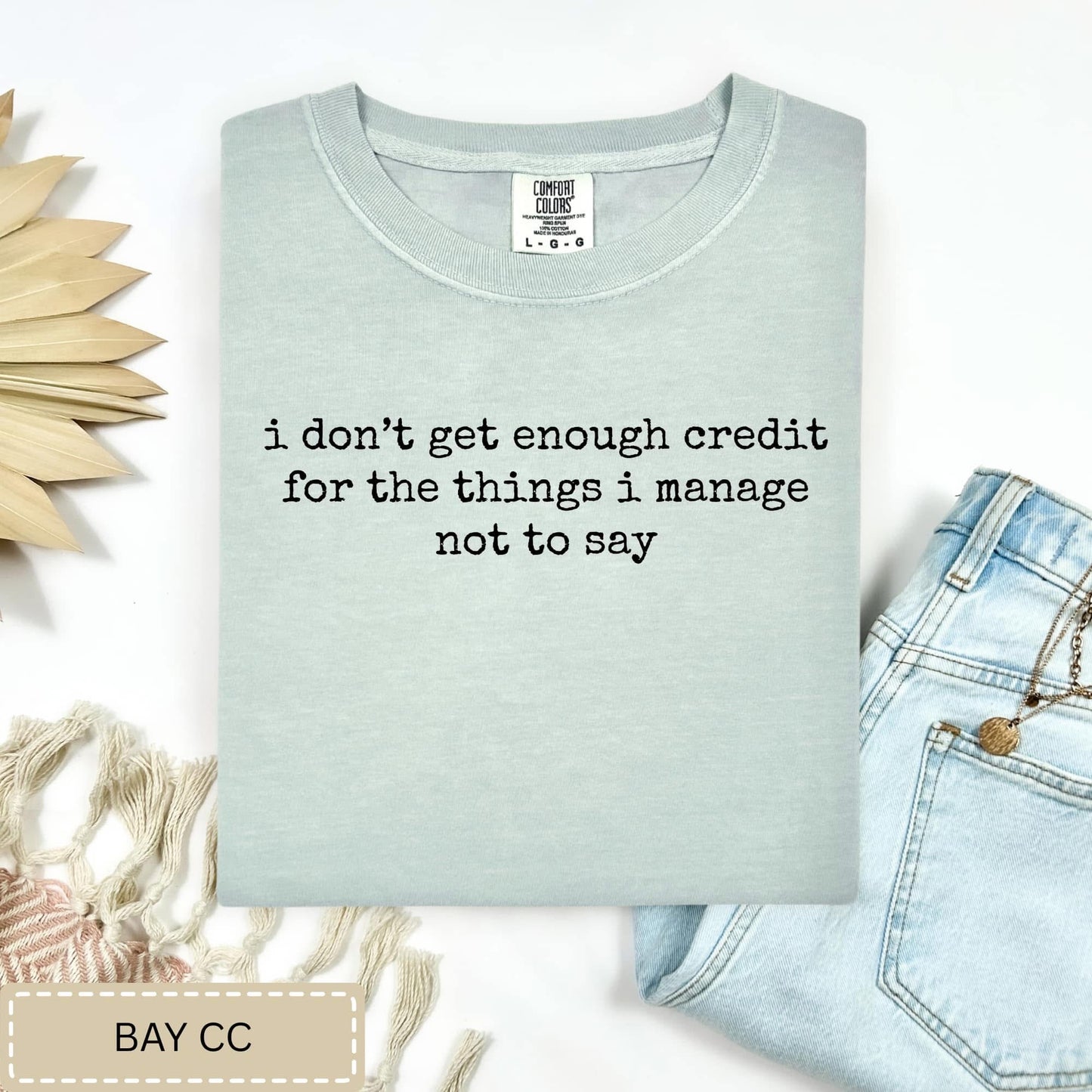 Enough Credit Graphic Tee