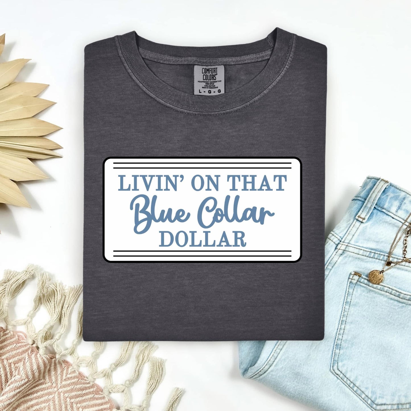 Blue Collar Graphic Tee