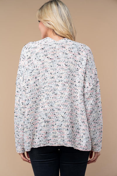 Confetti Knit Sweater Cardigan